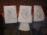 caricaturiste pour portrait humoristique d'enfants