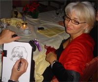 Animation caricaturiste anniversaire