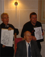 caricaturistes soirée de prestige