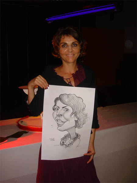 caricaturistes animation originale soirée d'anniversaire